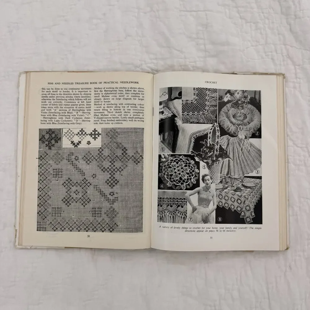 Pins and Needles Treasure Book of Family Needlework Edited by Christine Veasey